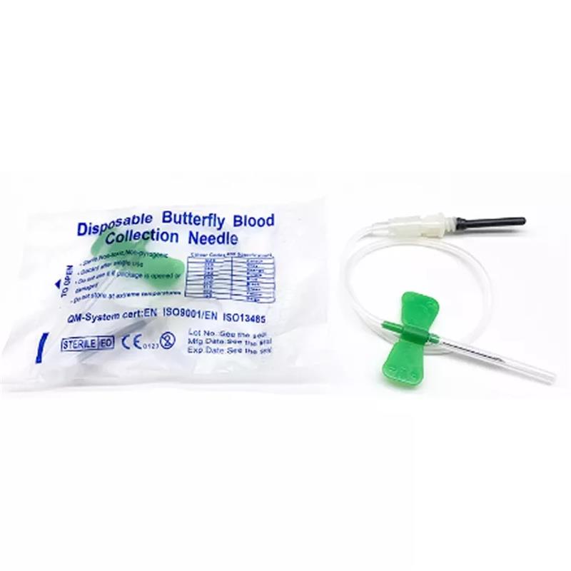 Butterfly Blood Collection Needle with Individual packaging bag