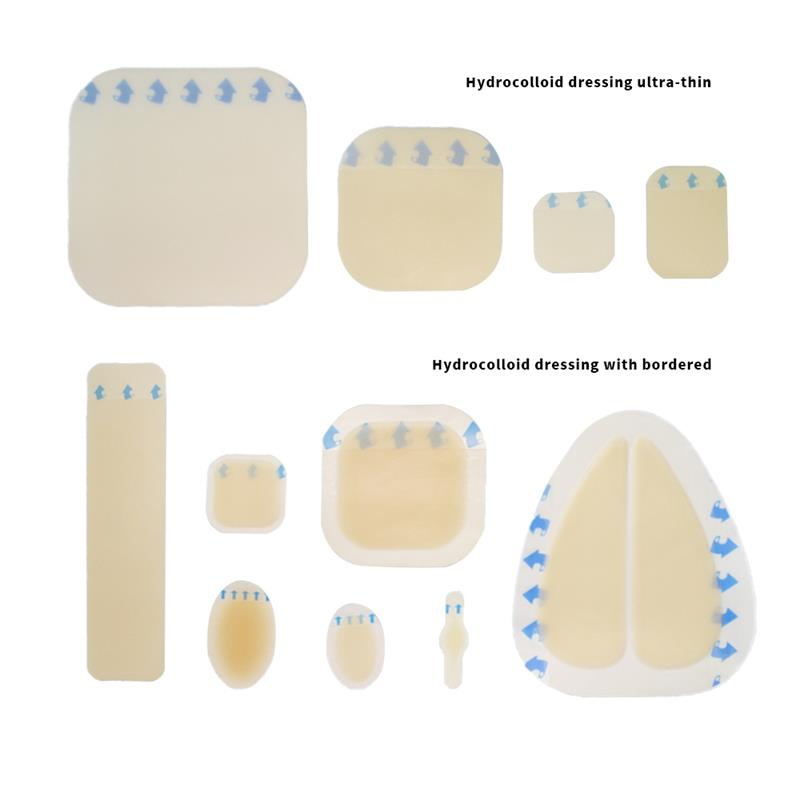 Multiple sizes and shapes Hydrocolloid Wound Dressing