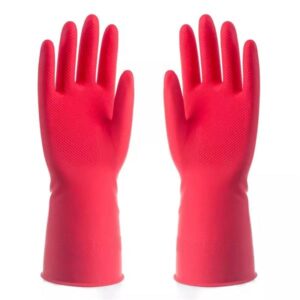 Red Rubber Gloves