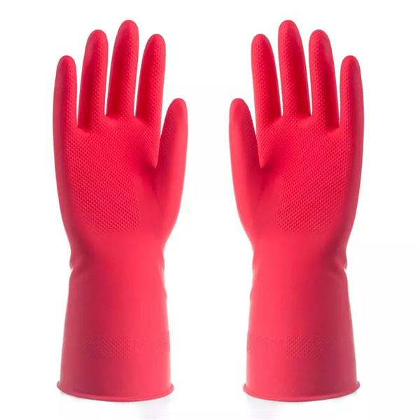 Red Rubber Gloves
