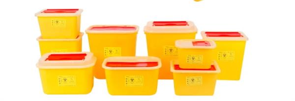 square Sharps Container