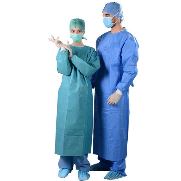 sterile disposable surgical gown