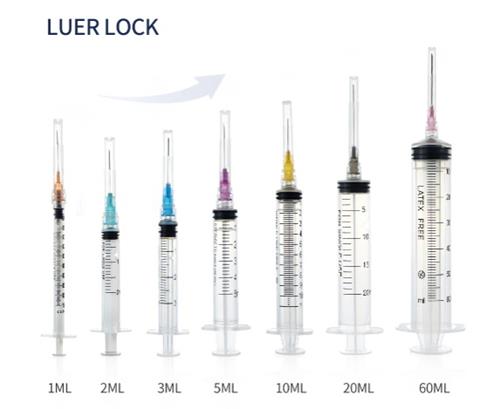 Disposable Medical Luer Lock Safety Syringe